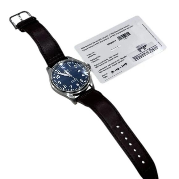 IWC Pilot Mark Stainless Steel Blue Dial 40mm Automatic Men’s Watch IW327004 - Picture 10 of 10